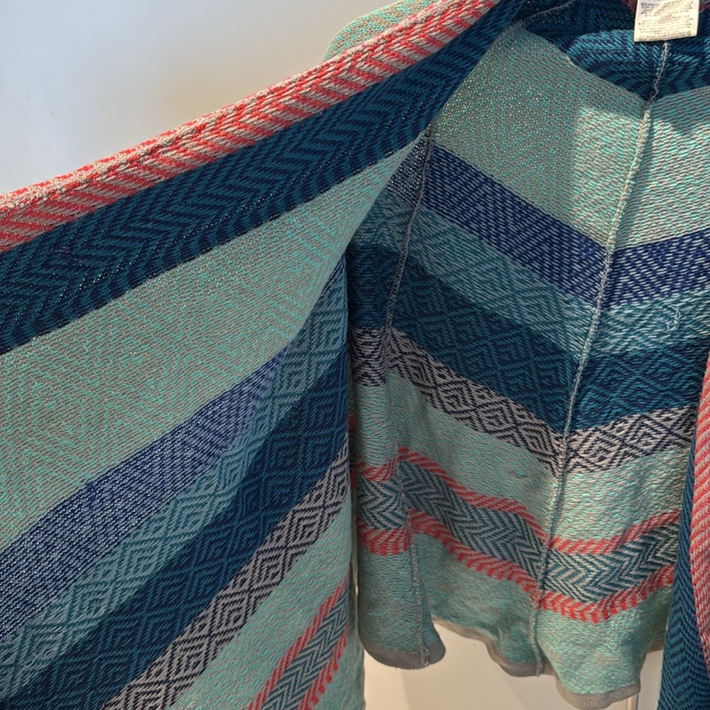 Bcbgeneration Multicolor Striped Cape - image 2